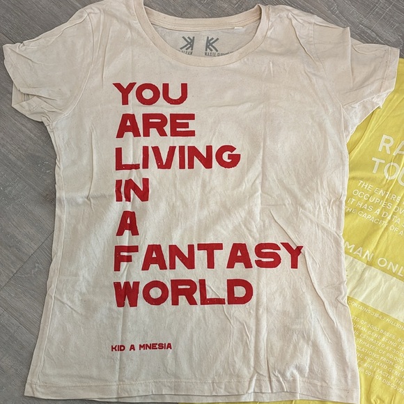 2 T-shirts Radiohead official WASTE - Picture 2 of 7